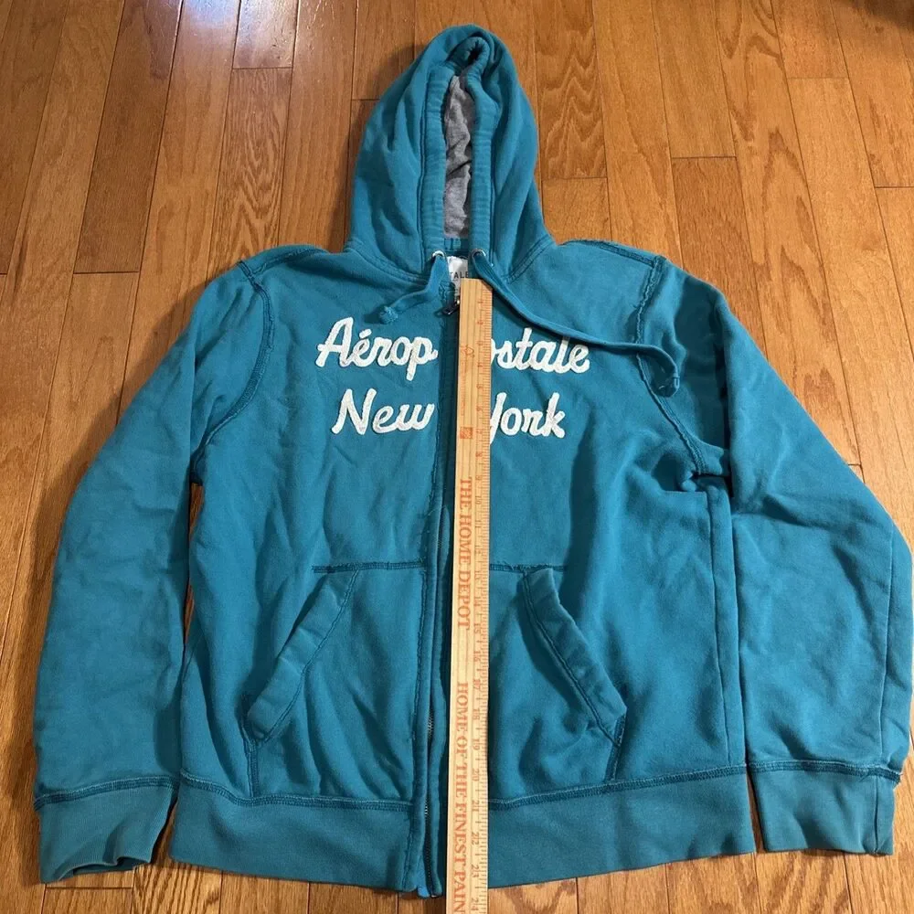 Women’s A'eropostale  New York Hooded Jacket XL - Y2K